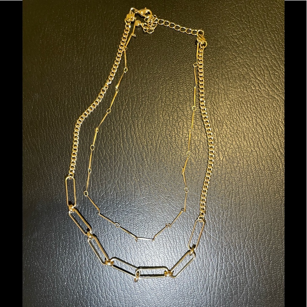 Gold necklace